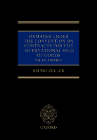 Cover image: Damages Under the Convention on Contracts for the International Sale of Goods 3rd edition 9780198822493
