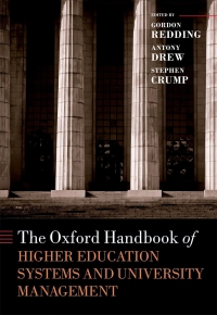 Imagen de portada: The Oxford Handbook of Higher Education Systems and University Management 1st edition 9780198822905
