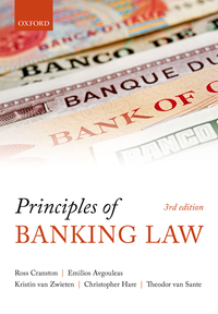 Cover image: Principles of Banking Law 3rd edition 9780199276080