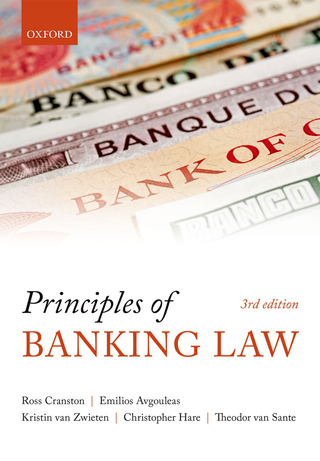 Immagine di copertina: Principles of Banking Law 3rd edition 9780192555724