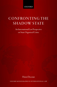 Cover image: Confronting the Shadow State 9780198823933