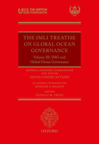 Imagen de portada: The IMLI Treatise On Global Ocean Governance 1st edition 9780198823957