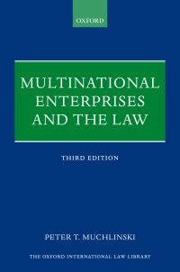 Imagen de portada: Multinational Enterprises and the Law 3rd edition 9780198824138