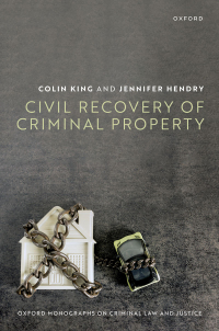 Omslagafbeelding: Civil Recovery of Criminal Property 9780198824251