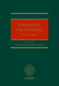 Cover image: Financial Collateral 1st edition 9780198816935