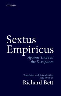 表紙画像: Sextus Empiricus: Against Those in the Disciplines 9780191021305