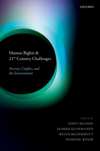 Imagen de portada: Human Rights and 21st Century Challenges 1st edition 9780198824770