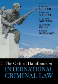 Imagen de portada: The Oxford Handbook of International Criminal Law 9780198825203