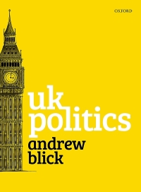 Cover image: UK Politics 9780198825555