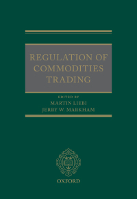 صورة الغلاف: Regulation of Commodities Trading 1st edition 9780198799962