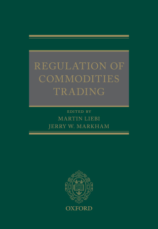 Cover image: Regulation of Commodities Trading 1st edition 9780198799962
