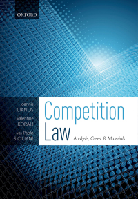 Imagen de portada: Competition Law 9780198826545