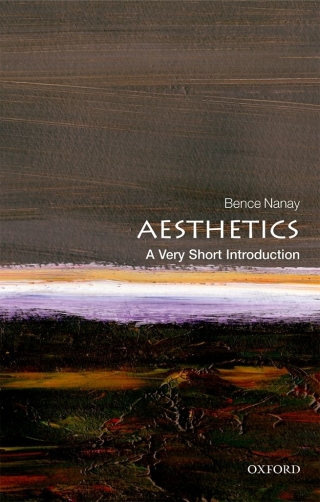 Imagen de portada: Aesthetics 9780198826613