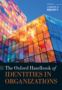 Imagen de portada: The Oxford Handbook of Identities in Organizations 1st edition 9780198827115