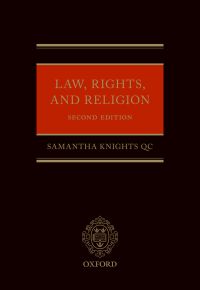 Imagen de portada: Law, Rights, and Religion 2nd edition 9780198827153