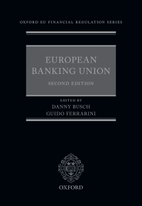 Cover image: European Banking Union 2nd edition 9780198827511