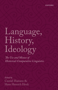 Cover image: Language, History, Ideology 1st edition 9780198827894
