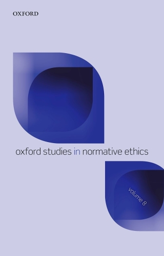 Imagen de portada: Oxford Studies in Normative Ethics Volume 8 1st edition 9780198828327