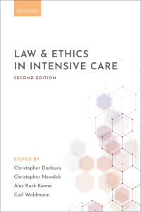 Cover image: Law and Ethics in Intensive Care 2nd edition 9780198817161