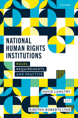 Imagen de portada: National Human Rights Institutions 9780198829102