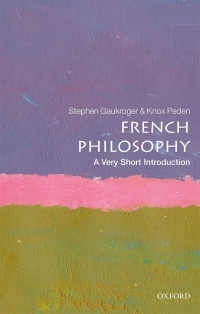 Cover image: French Philosophy 9780198829171