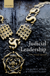 Cover image: Judicial Leadership 9780198829331