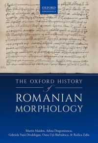 Cover image: The Oxford History of Romanian Morphology 9780198829485