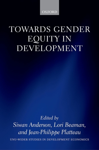 Imagen de portada: Towards Gender Equity in Development 1st edition 9780198829591