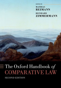 Imagen de portada: The Oxford Handbook of Comparative Law 2nd edition 9780198810230