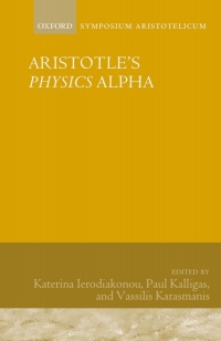 Imagen de portada: Aristotle's Physics Alpha 1st edition 9780198830993