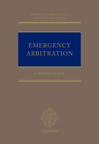 Imagen de portada: Emergency Arbitration 9780198831051