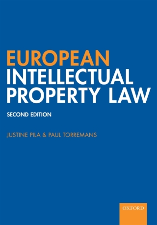Cover image: European Intellectual Property Law 2nd edition 9780192566904