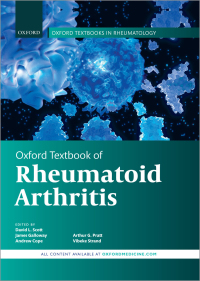 Cover image: Oxford Textbook of Rheumatoid Arthritis 1st edition 9780198831433