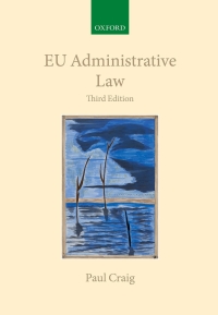 Cover image: EU Administrative Law 3rd edition 9780198831655