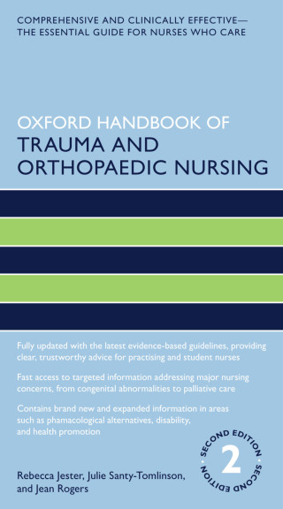 Imagen de portada: Oxford Handbook of Trauma and Orthopaedic Nursing 2nd edition 9780192567758