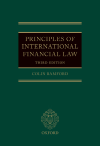 Imagen de portada: Principles of International Financial Law 3rd edition 9780192569028