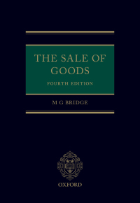 Cover image: The Sale of Goods 4th edition 9780192569042