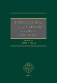 Cover image: International Project Finance 3rd edition 9780198832850