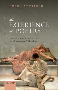 Cover image: The Experience of Poetry 9780198833161