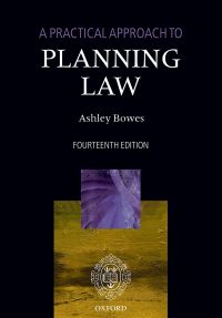Cover image: A Practical Approach to Planning Law 14th edition 9780198833253