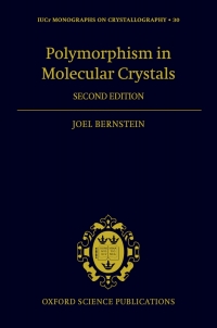 Imagen de portada: Polymorphism in Molecular Crystals 2nd edition 9780199655441