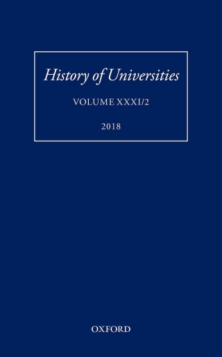 Imagen de portada: History of Universities 1st edition 9780198835509