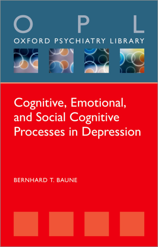 Cover image: Cognitive Dimensions of Major Depressive Disorder 9780198835554