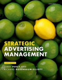 Cover image: Strategic Advertising Management 6th edition 9780198835615