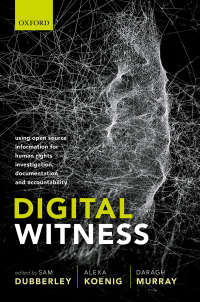 صورة الغلاف: Digital Witness 1st edition 9780198836070