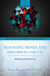 Cover image: Managing Money and Discord in the UN 9780198838333