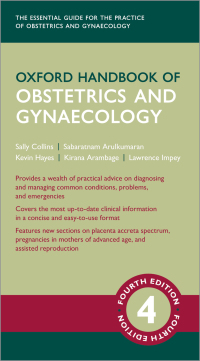 Cover image: Oxford Handbook of Obstetrics and Gynaecology XE 4th edition 9780198838685