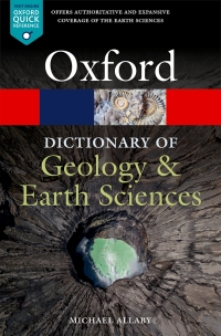 Imagen de portada: A Dictionary of Geology and Earth Sciences 5th edition 9780198839033