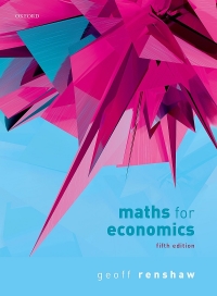 Imagen de portada: Maths for Economics 5th edition 9780198839507