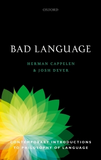 Cover image: Bad Language 9780198839651